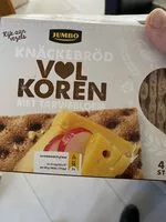 Mängden socker i Knäckebröd volkoren met tarwebloem