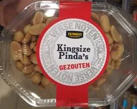 Mängden socker i Kingsize Pinda's Gezouten