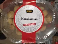 Mängden socker i Macadamia's Gezouten