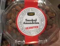 Mängden socker i Smoked amandelen gezouten