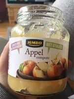 Mängden socker i Appel compote jumbo