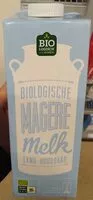 Mängden socker i Biologische magere melk lang hoodbaar
