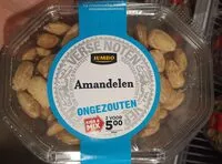 Mängden socker i Amandelen ongezouten