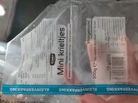 Mängden socker i Mini krieltjes