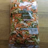 Mängden socker i Bami & nasi groente