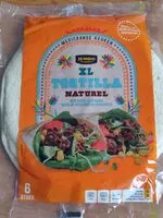 Mängden socker i XL tortilla naturel