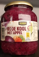 Mängden socker i Rode kool met appel