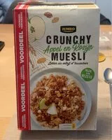 Mängden socker i Crunchy Muesli - Appel en Rozijn