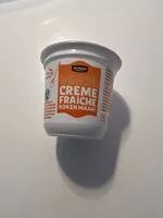 Mängden socker i verse crème fraiche