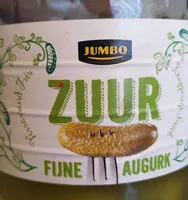 Mängden socker i Augurken zuur fijn