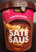 Mängden socker i Saté saus kant en klaar