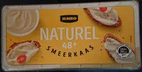 Mängden socker i Smeerkaas naturel 48+