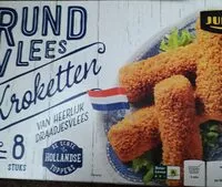 Mängden socker i Rundvleeskroketten, diepvries