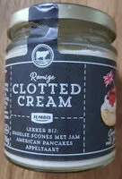 Mängden socker i Clotted cream