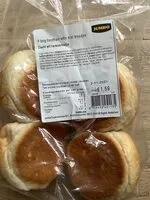 Mängden socker i 9 lang houdbare witte mini broodjes