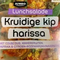 Mängden socker i Lunchsalade kruidige kip harissa