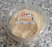 Mängden socker i Houmous noten