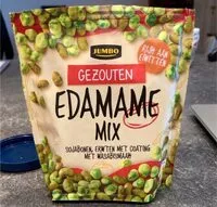 Mängden socker i Gezouten edamame mix