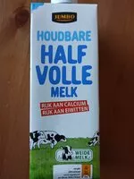 Mängden socker i Half volle melk