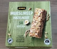 Mängden socker i Mueslireep hazelnoot