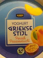 Mängden socker i Yoghurt Griekse Stijl Perzik Passievrucht