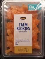 Mängden socker i Gerookte zalm blokjes