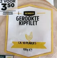 Mängden socker i Gerookte kipfilet