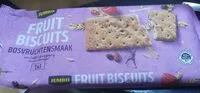Mängden socker i Fruit biscuit