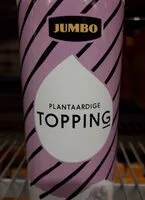 Mängden socker i Plantaardige topping