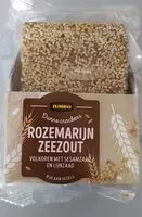 Mängden socker i Crackers romarin et sel