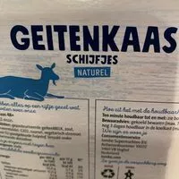 Mängden socker i Geitenkaas schijfjes naturel
