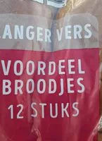 Mängden socker i Voordeelbroodjes