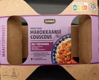 Mängden socker i Pakket voor Marokkaanse couscous