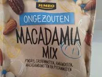 Mängden socker i Macadamia mix jumbo