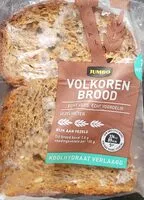 Mängden socker i Volkoren brood koolhydraat verlaagd