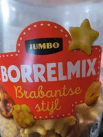 Mängden socker i Borrelmix - brabantse stijl