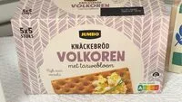 Mängden socker i Knäckebröd volkoren