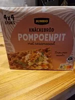 Mängden socker i Knäckeböd met pompoenpitten en sesamzaad