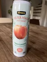 Mängden socker i Ice tea Peach met appel fruitsiroop