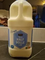 Mängden socker i Halfvolle melk