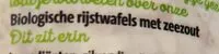 Mängden socker i Rijstwafels