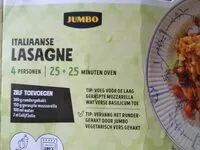 Mängden socker i Italiaanse Lasagne