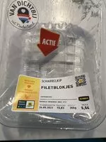 Mängden socker i scharrelkip filetblokjes