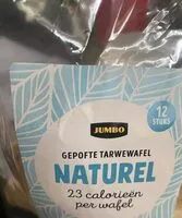 Mängden socker i Gepofte tarwewafel