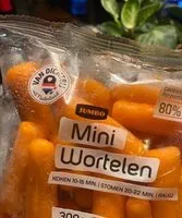 Mängden socker i Mini wortelen