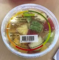 Mängden socker i Salade de fruits rainbow