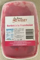 Mängden socker i Sorbet à la framboise