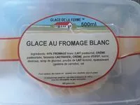 Mängden socker i Glace au fromage blanc