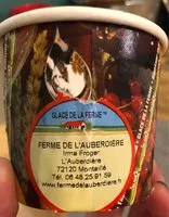 Mängden socker i Glace de la ferme