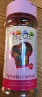 Mängden socker i Sprinklez confetti